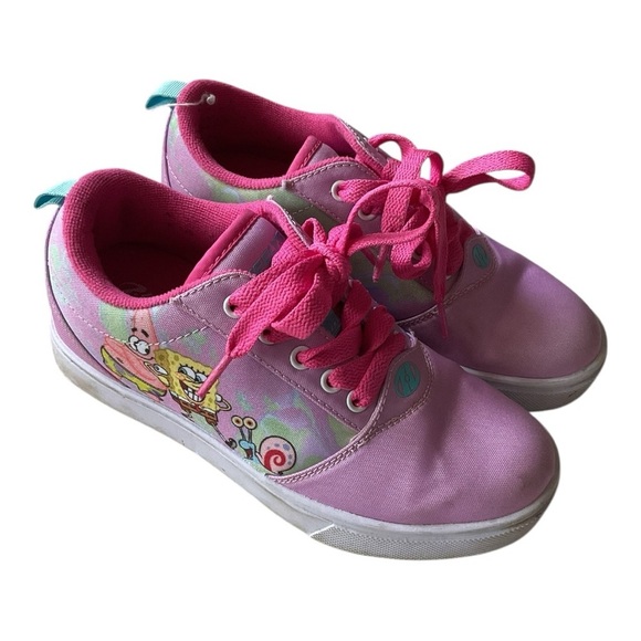 Heelys Other - SpongeBob Heelys Youth Size 3 Pink Roller Shoes – Nickelodeon Skates